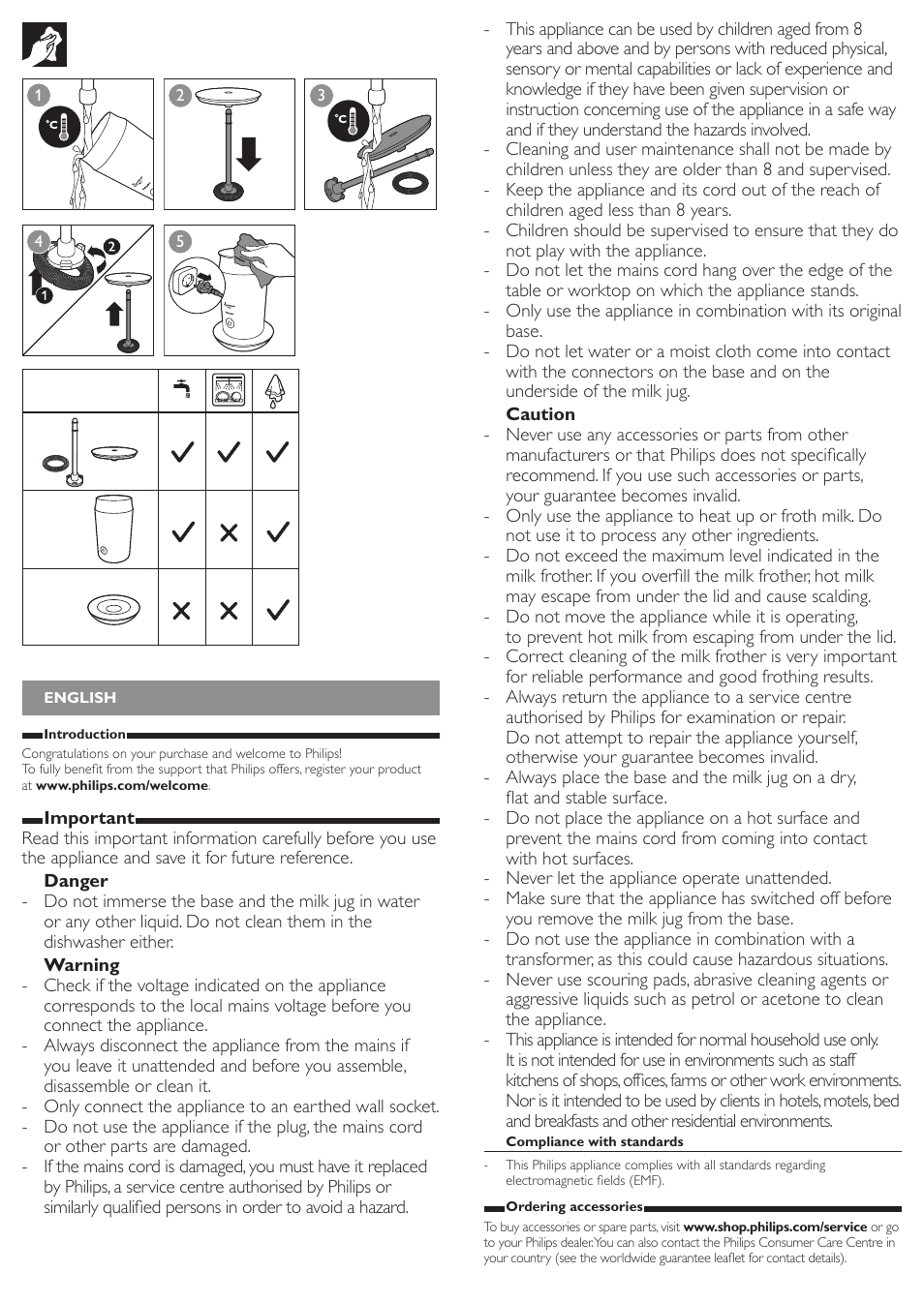 Philips SENSEO® Mousseur à lait User Manual | Page 2 / 13