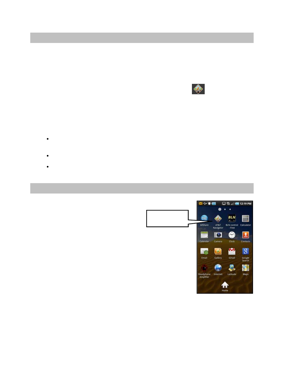 Getting started with at&t navigator, Software installation, Tips on using gps | Launching at&t navigator | AT&T HD61W66 User Manual | Page 10 / 71