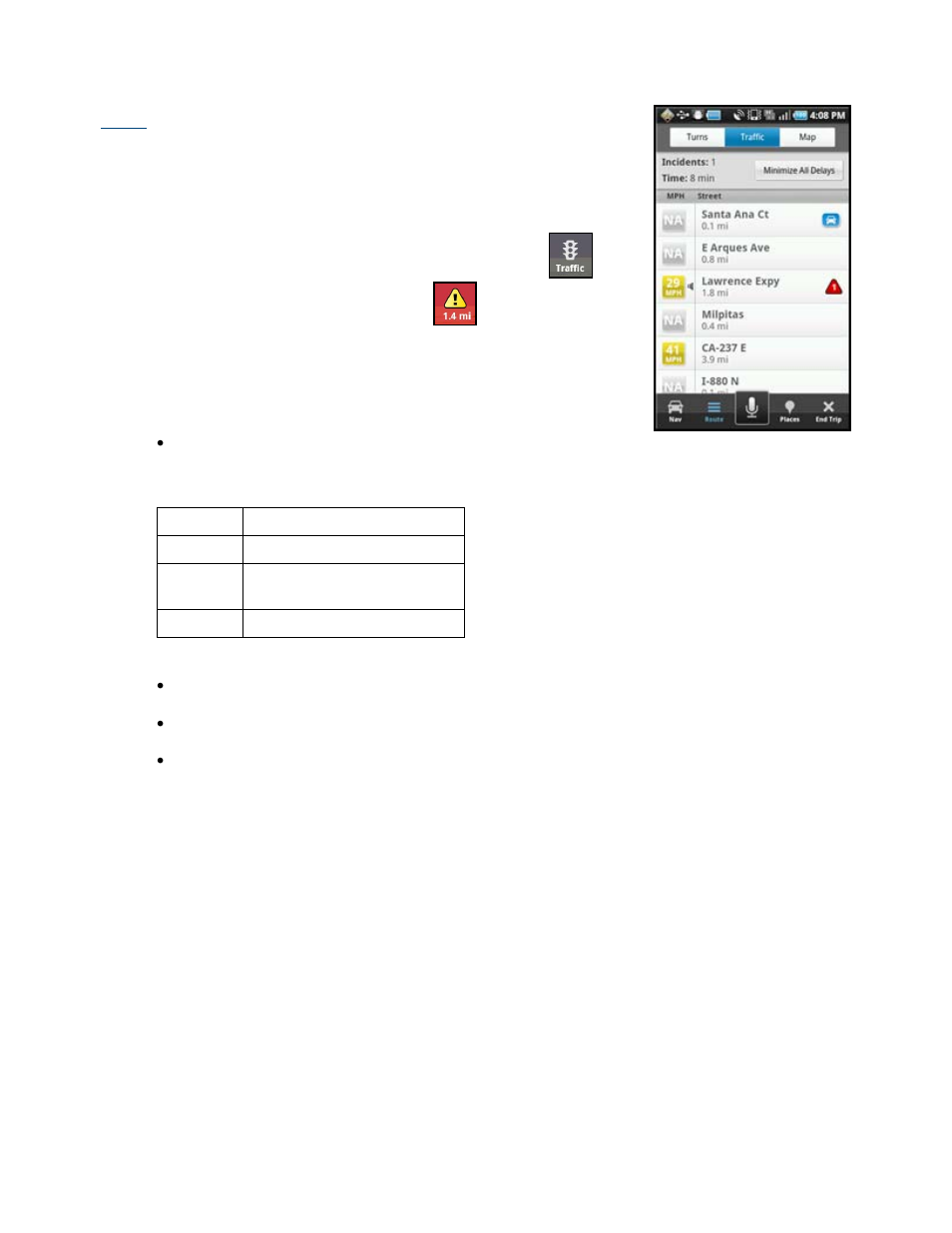 Traffic | AT&T HD61W66 User Manual | Page 37 / 71