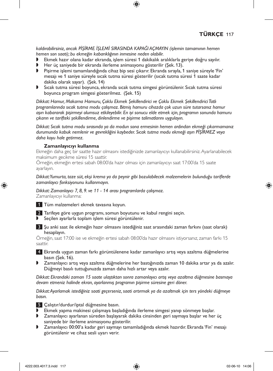 Philips Pure Essentials Collection Machine à pain User Manual | Page 117 / 126