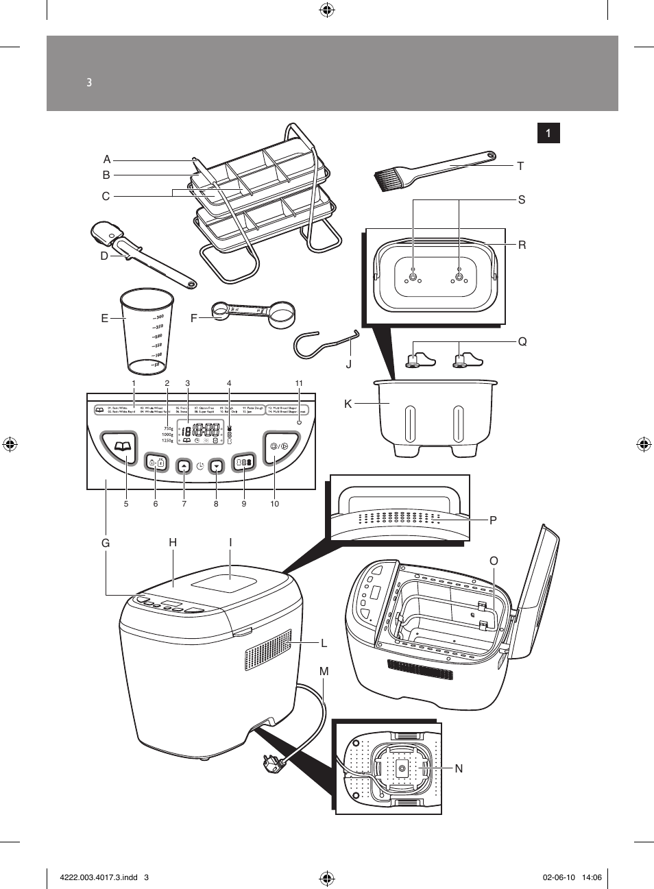 Philips Pure Essentials Collection Machine à pain User Manual | Page 3 / 126