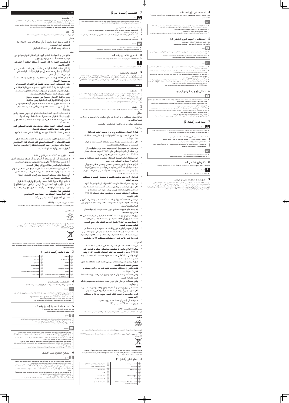 Philips HR1823 User Manual | Page 6 / 6