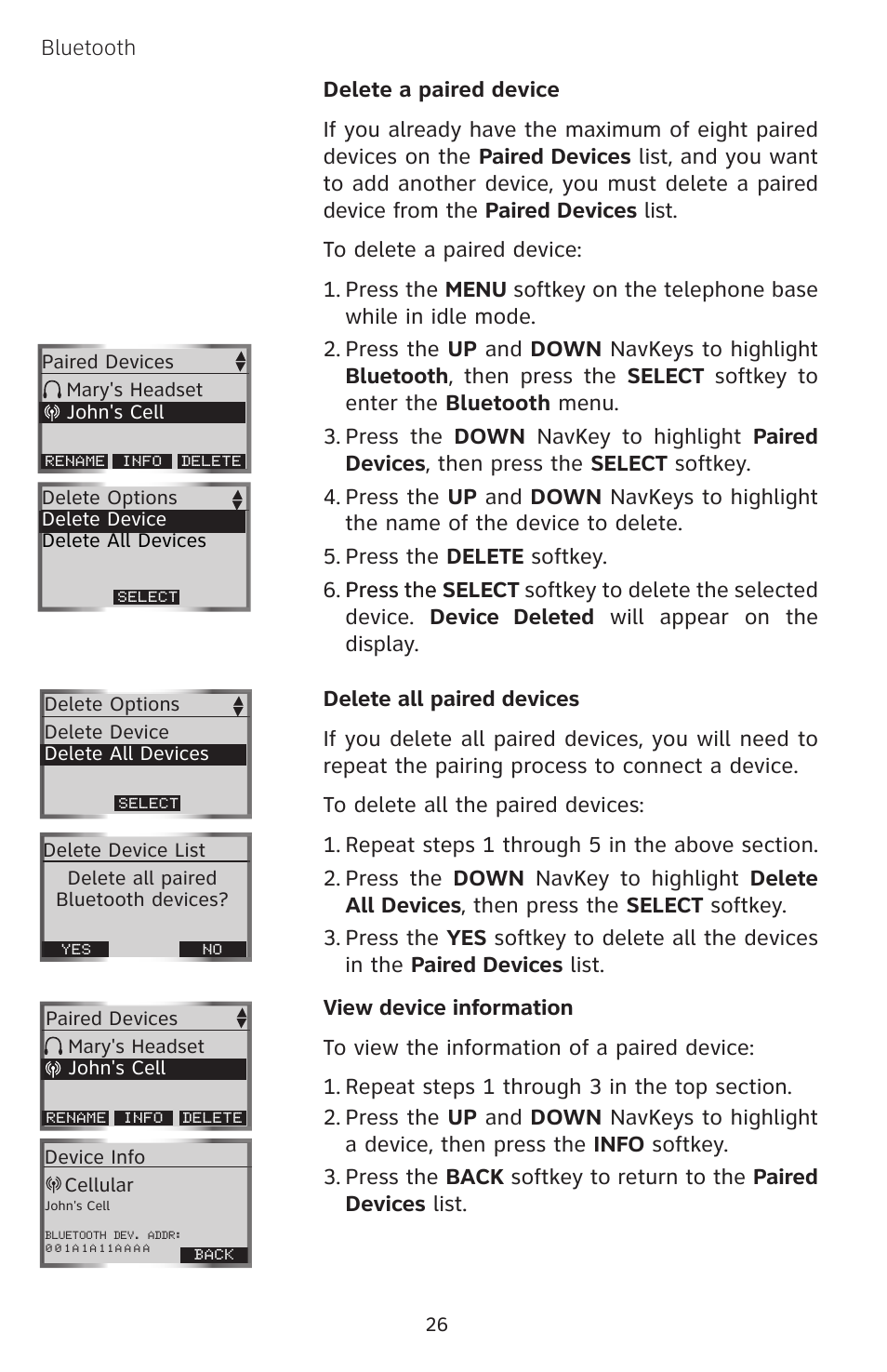 AT&T EP5632/EP5632-2 User Manual | Page 30 / 117