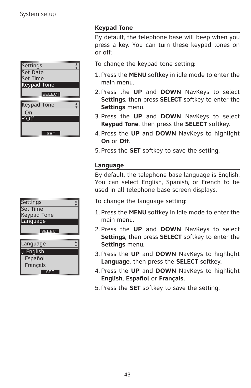 AT&T EP5632/EP5632-2 User Manual | Page 47 / 117
