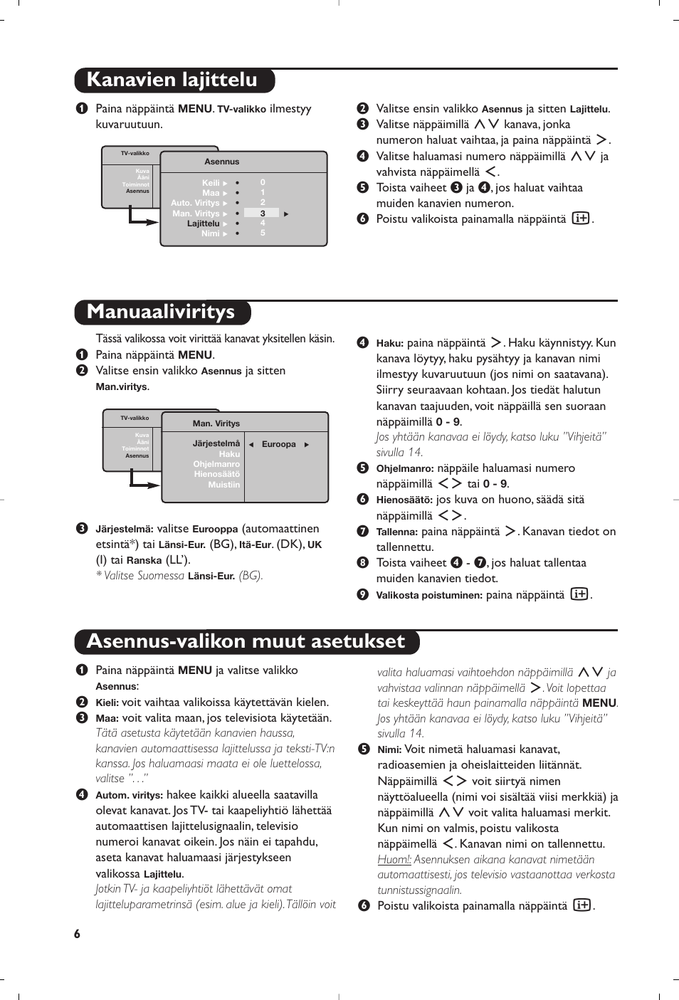 Philips Téléviseur à écran large User Manual | Page 134 / 172