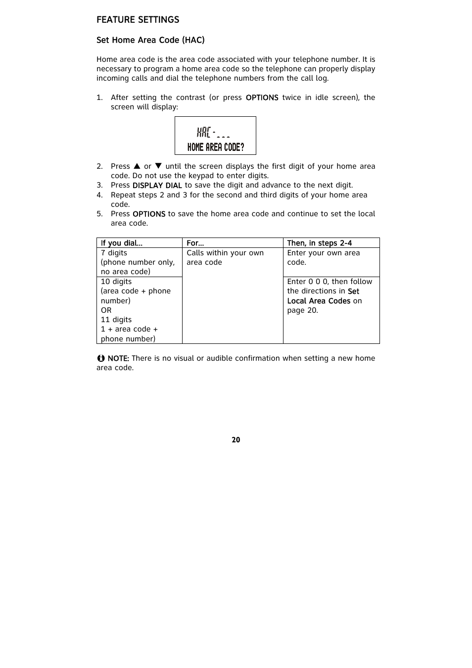 AT&T 265 User Manual | Page 22 / 36