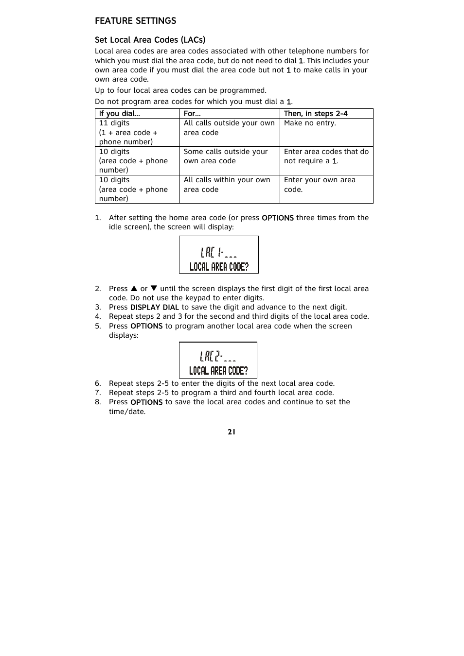 AT&T 265 User Manual | Page 23 / 36