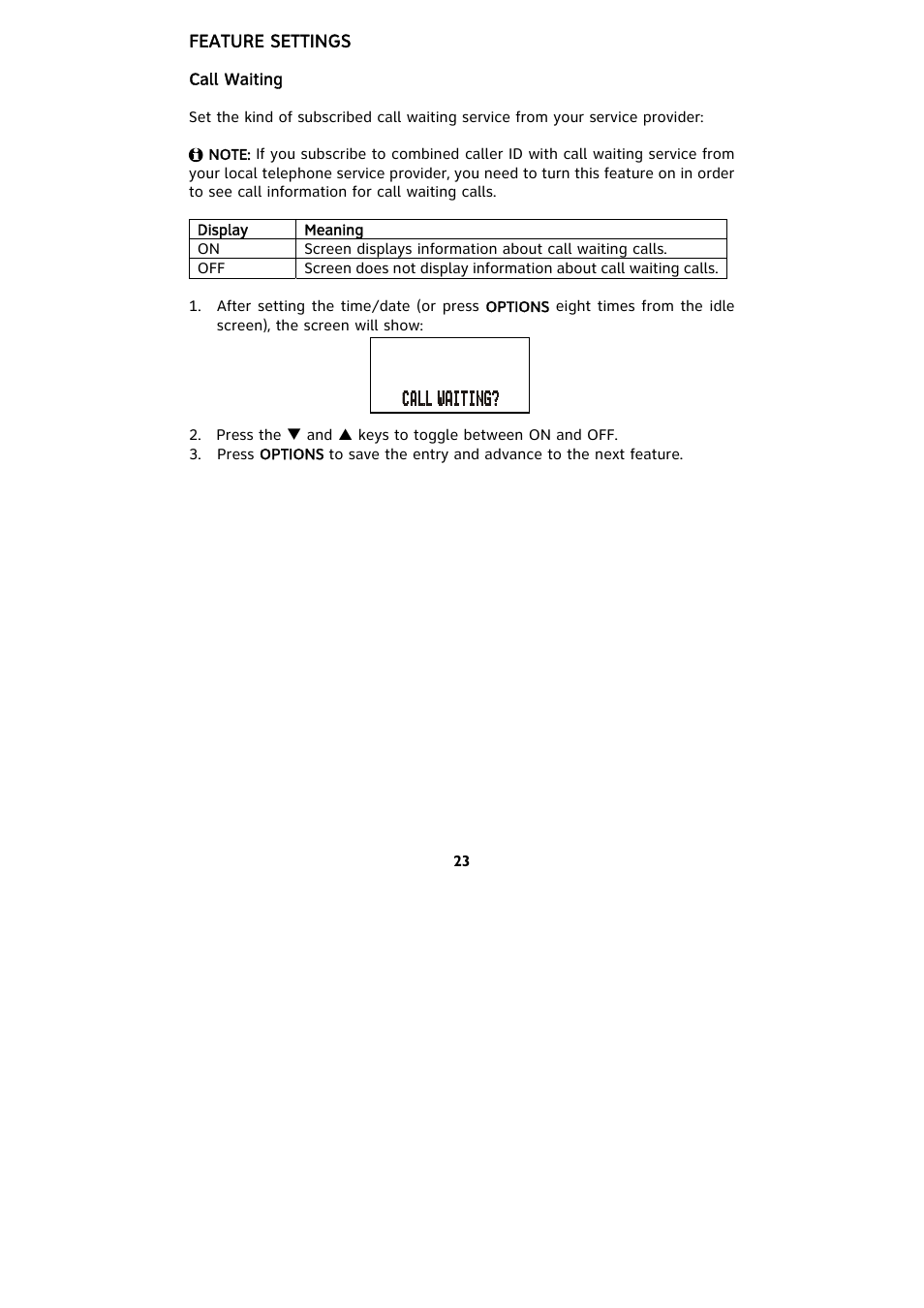 AT&T 265 User Manual | Page 25 / 36