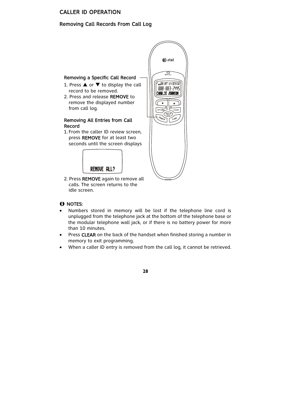 AT&T 265 User Manual | Page 30 / 36