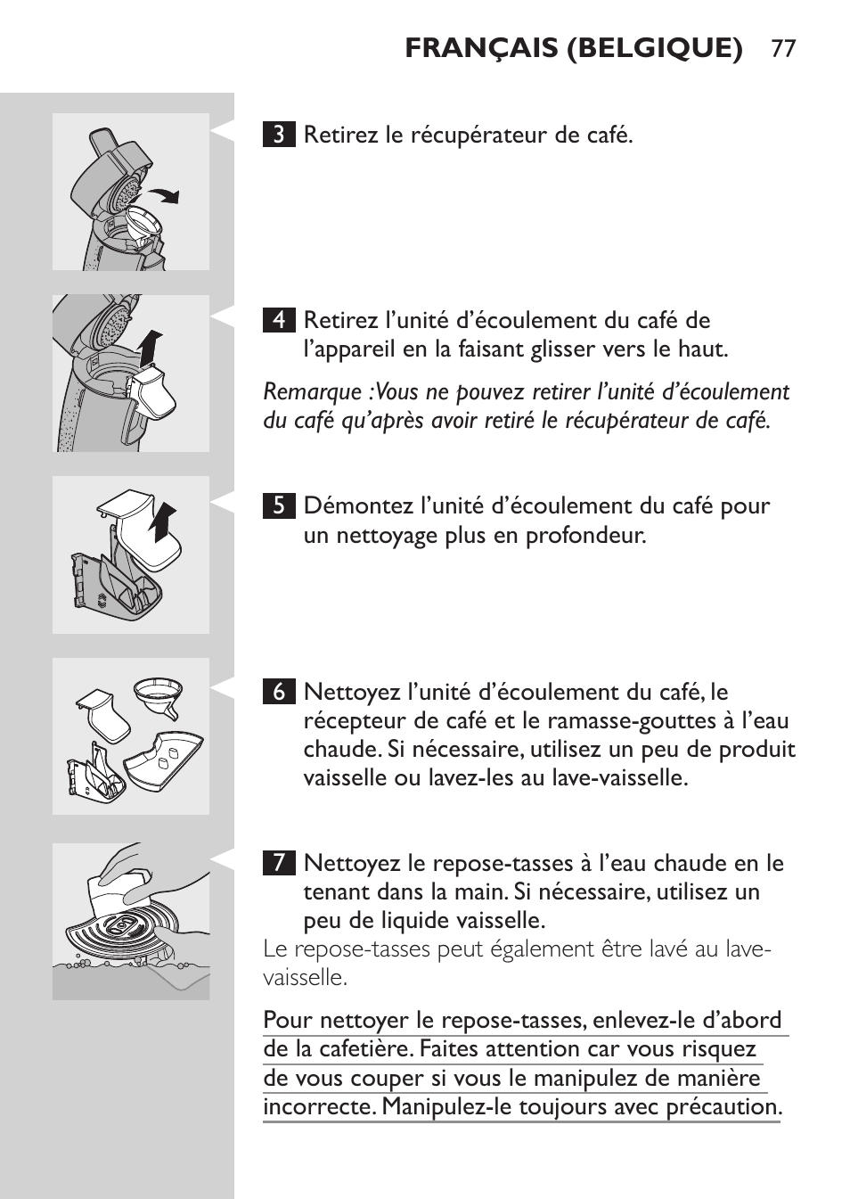 Philips SENSEO® Machine à café à dosettes User Manual | Page 77 / 122