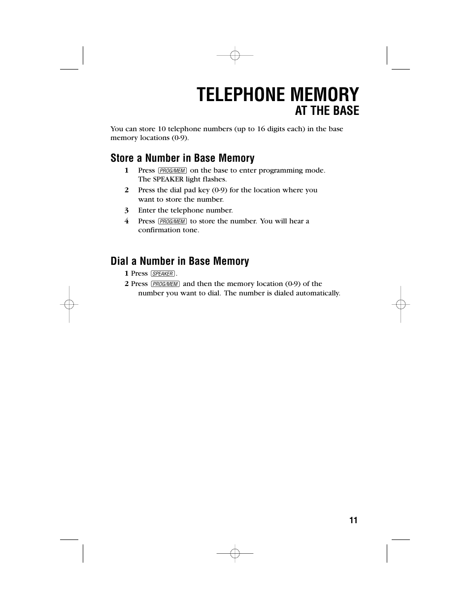 At the base | AT&T 1450 User Manual | Page 14 / 24