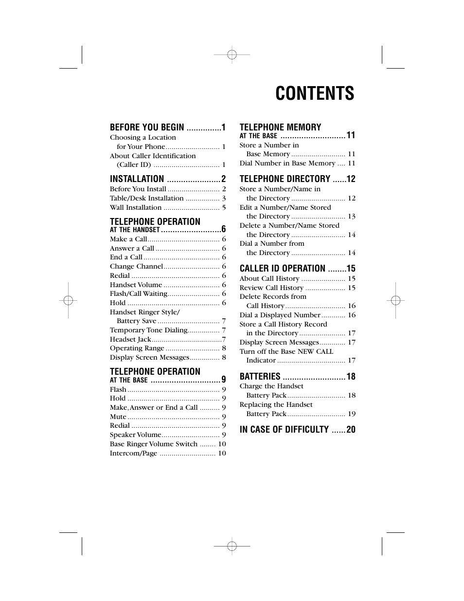 AT&T 1450 User Manual | Page 3 / 24