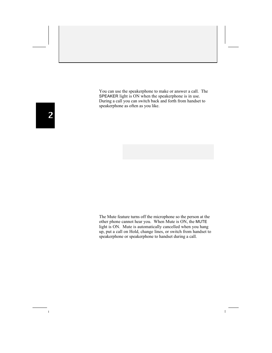 Operation, Speakerphone for hands-free conversation, Mute | AT&T 882 User Manual | Page 22 / 54