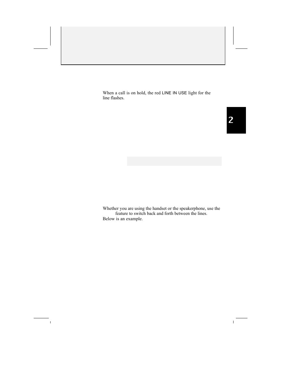 Operation, Hold, Switching between lines | AT&T 882 User Manual | Page 23 / 54