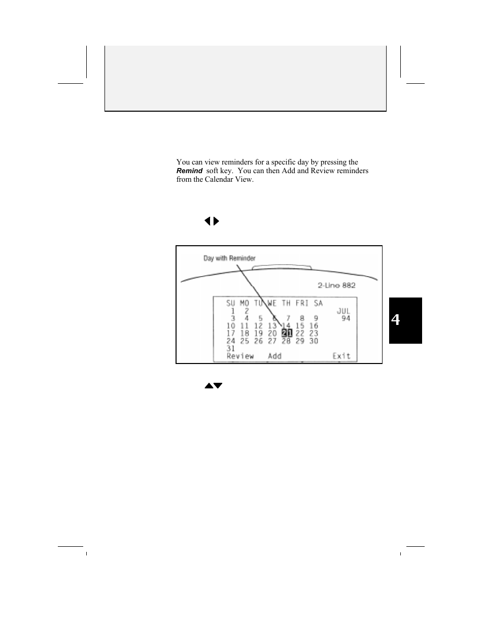 Calendar/reminder, Viewing, adding, editing, and removing reminders | AT&T 882 User Manual | Page 39 / 54