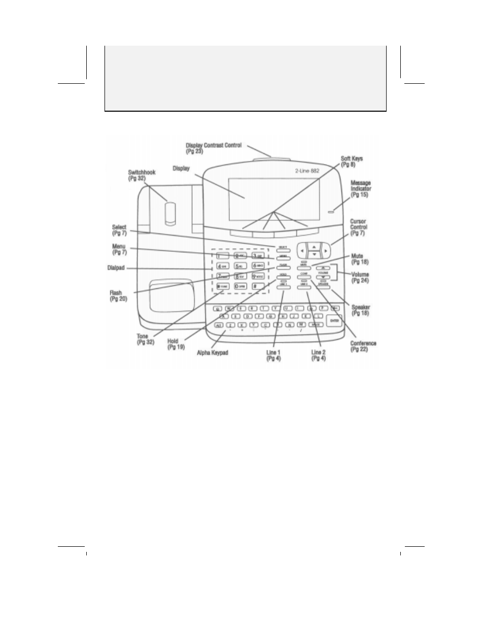 Features | AT&T 882 User Manual | Page 4 / 54