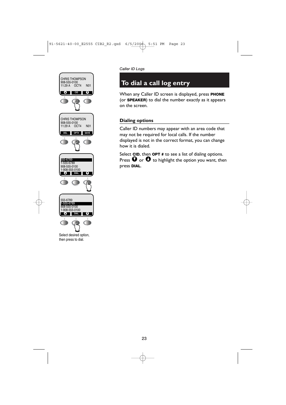 AT&T E2555 User Manual | Page 25 / 46