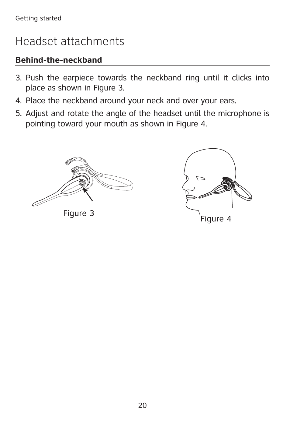 Headset attachments | AT&T TL7610 User Manual | Page 26 / 72