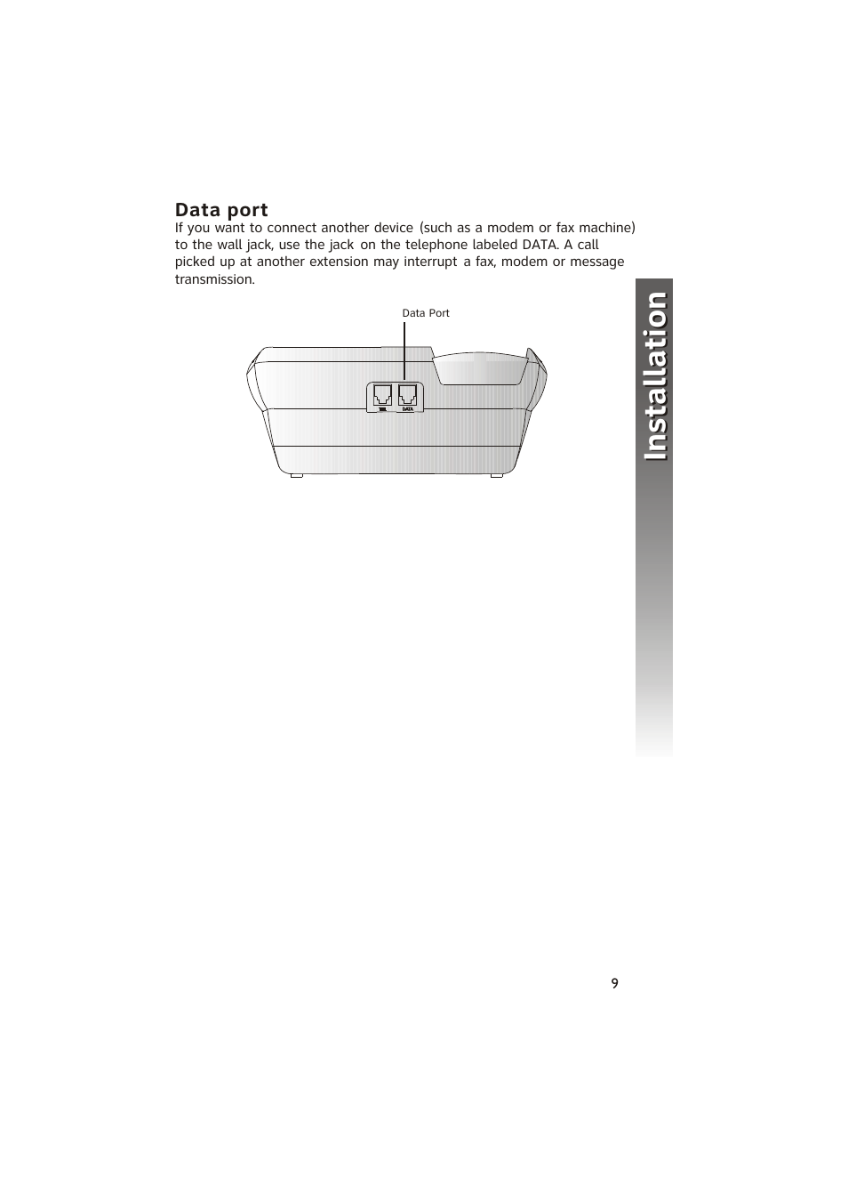 Installation | AT&T 950 Speakerphone User Manual | Page 11 / 41