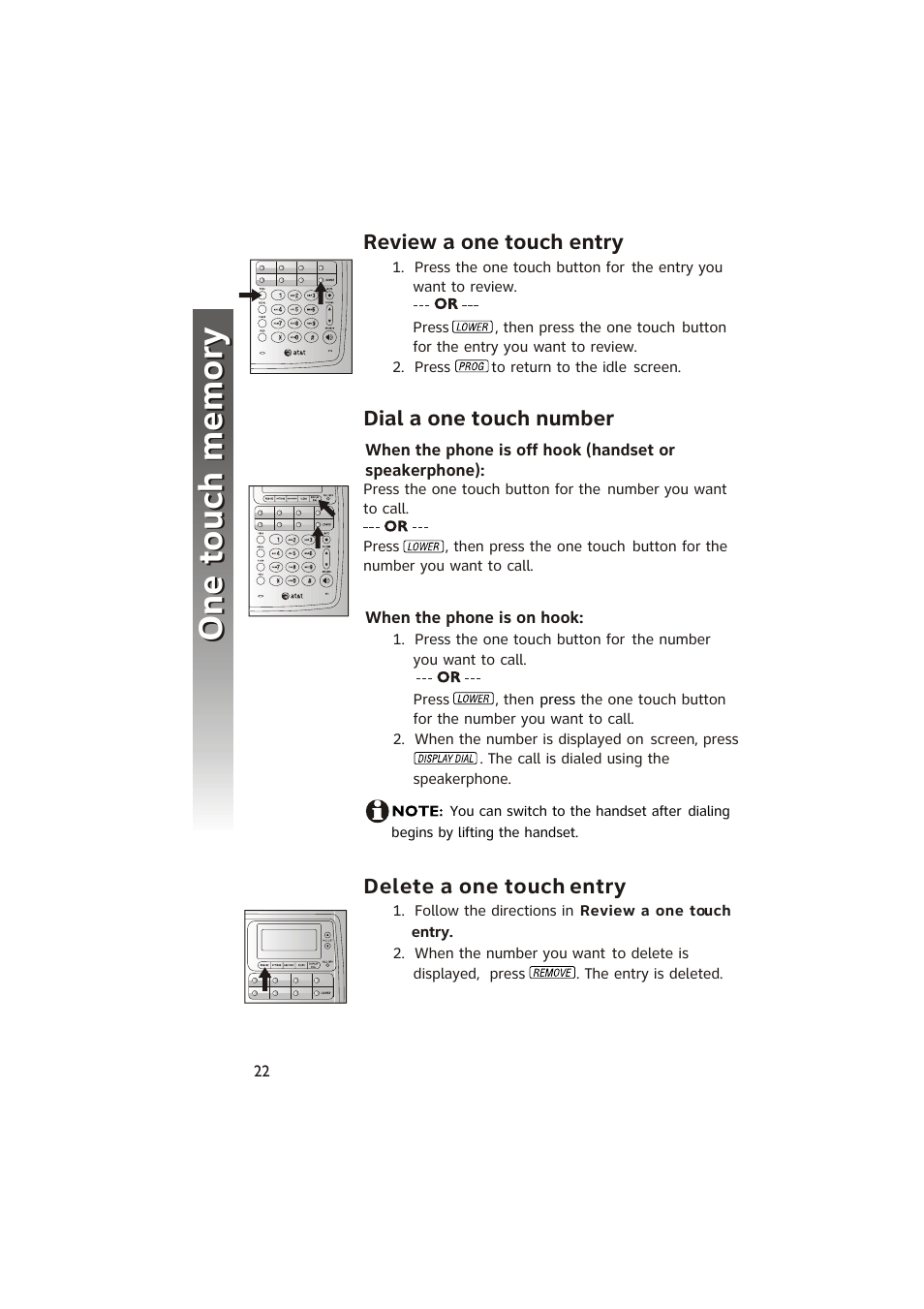 AT&T 950 Speakerphone User Manual | Page 24 / 41