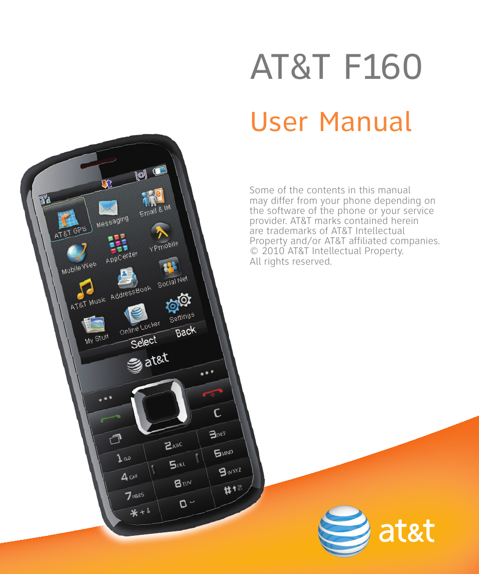 AT&T F160 User Manual | 28 pages