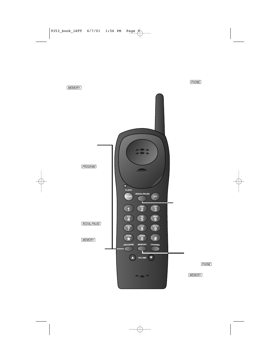 AT&T 9353 User Manual | Page 13 / 24
