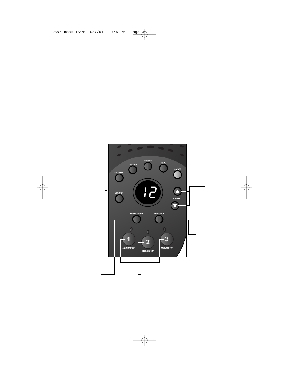 Answering system operation, At the base, Listen to, save & delete messages | AT&T 9353 User Manual | Page 17 / 24