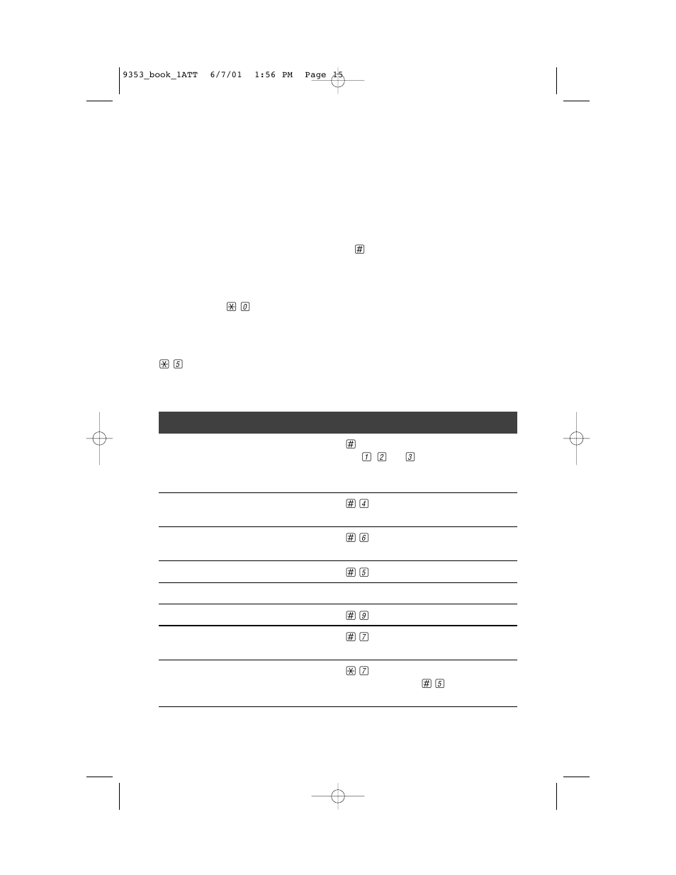 Answering system operation, At touch tone phone, Connect with the answering system | Voice menu, Remote access commands | AT&T 9353 User Manual | Page 19 / 24