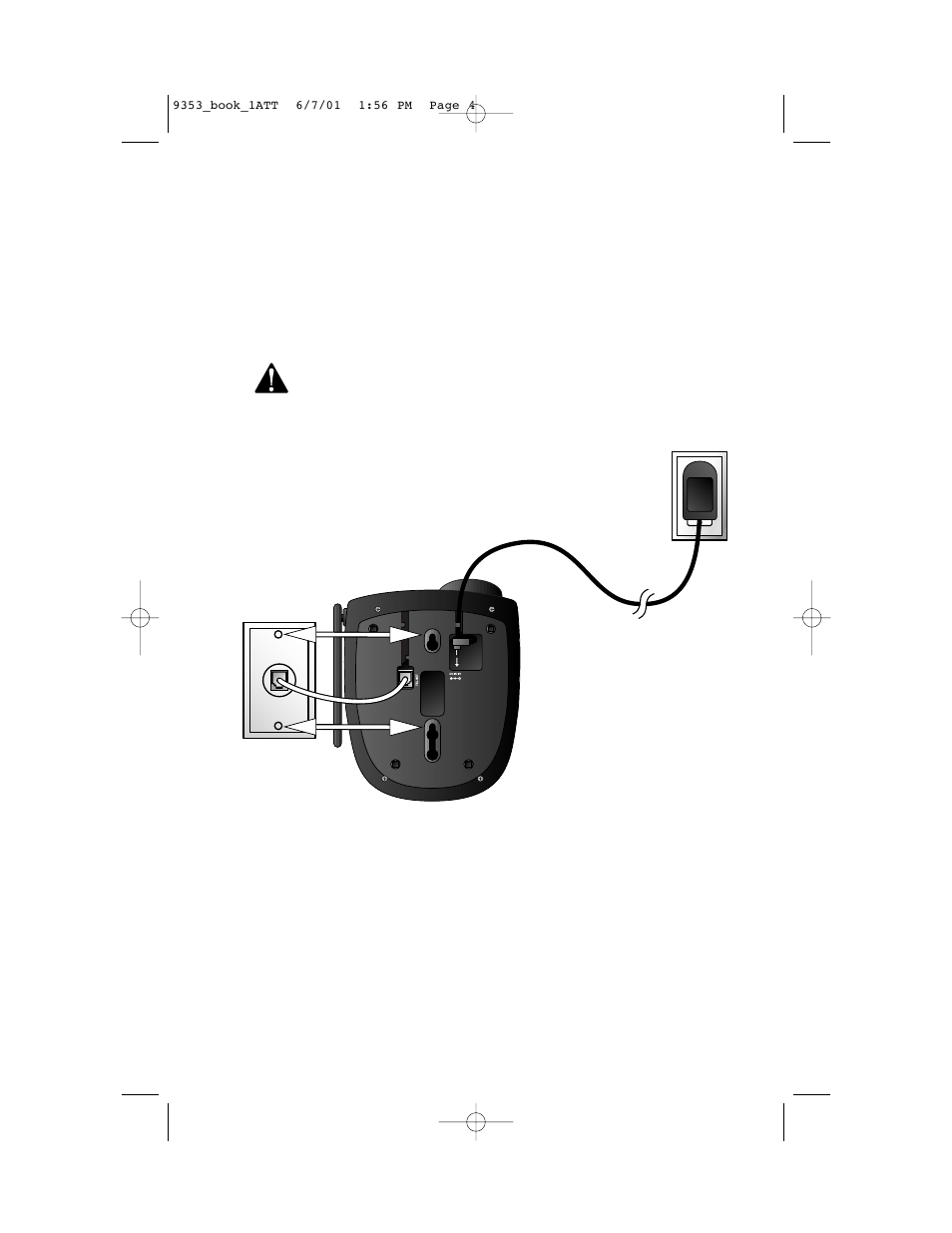 Installation, Wall installation | AT&T 9353 User Manual | Page 8 / 24