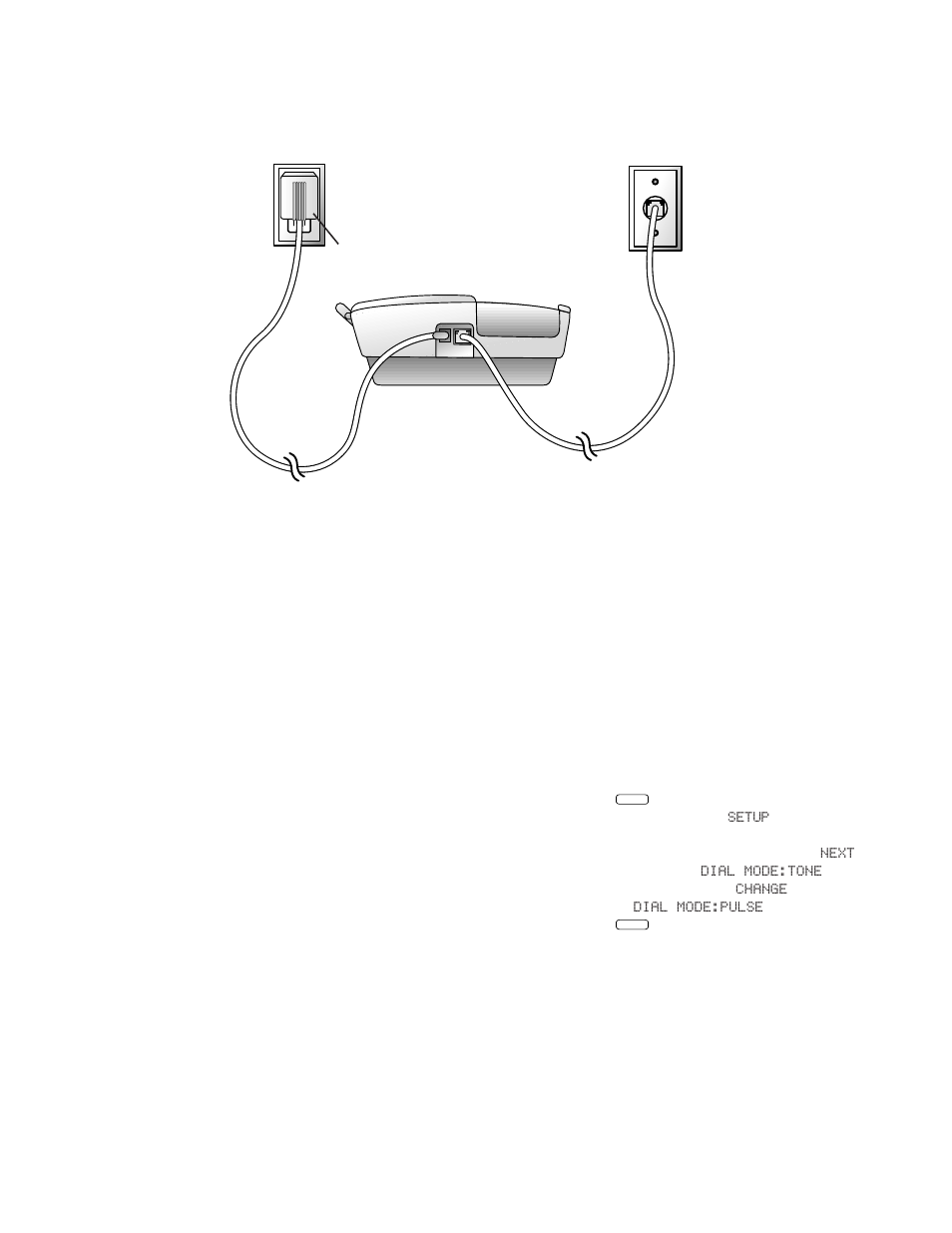 For table/desk installation | AT&T 7710 User Manual | Page 2 / 12