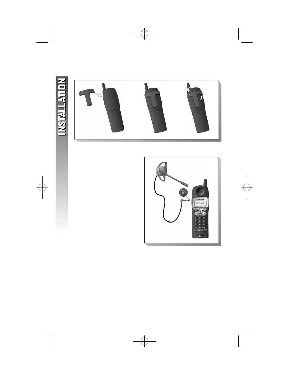 Belt clip | AT&T 1412 User Manual | Page 11 / 62