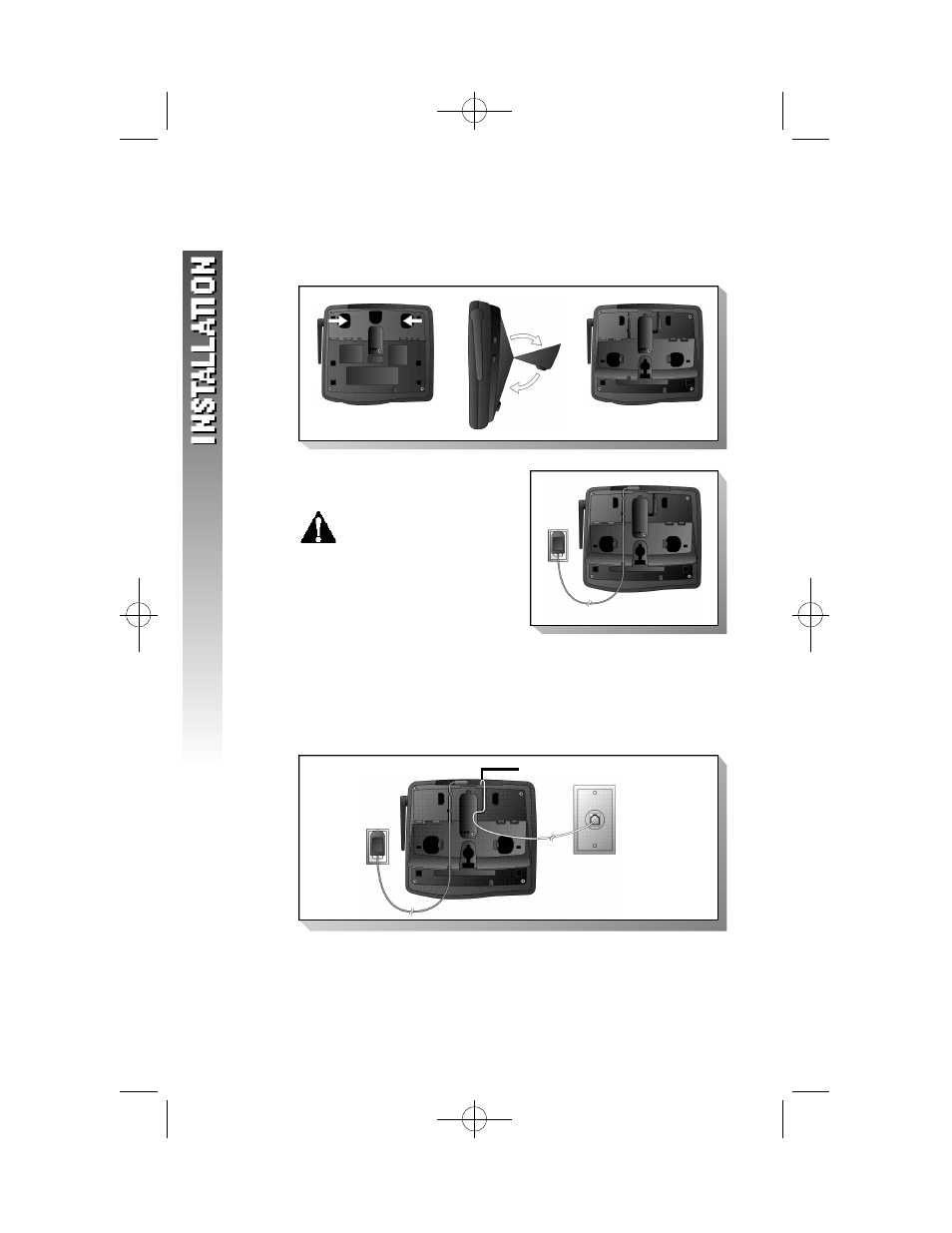 Wall installation | AT&T 1412 User Manual | Page 9 / 62