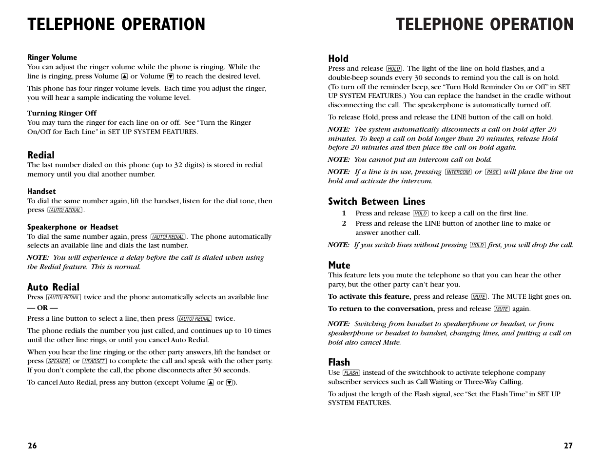 Telephone operation | AT&T 955 User Manual | Page 15 / 36