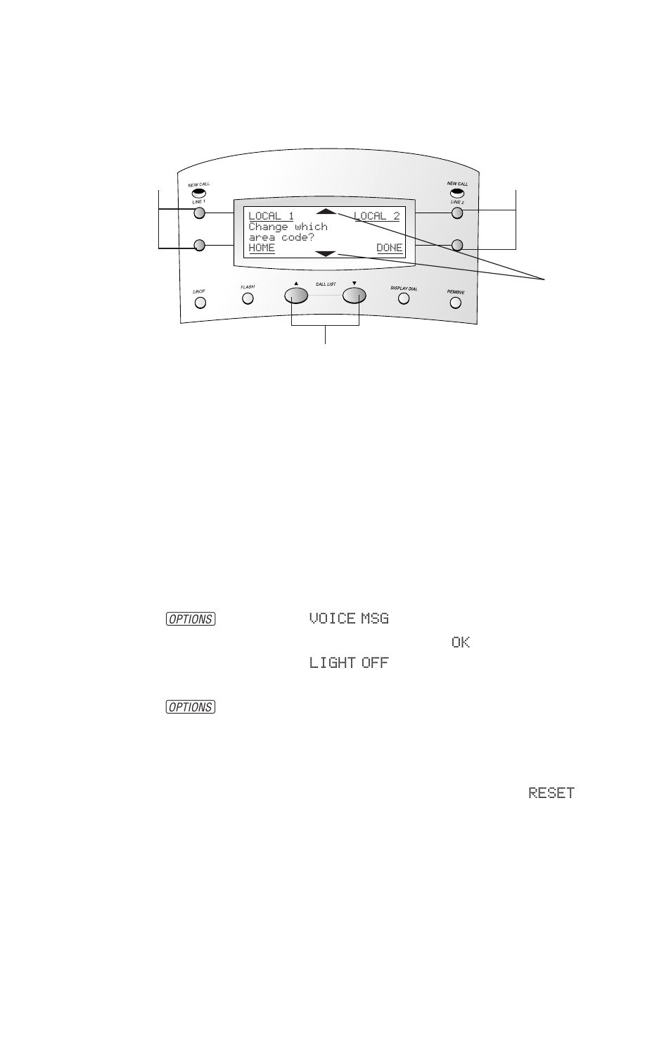 Caller id operation, Message waiting and new call lights | AT&T 962 User Manual | Page 25 / 33