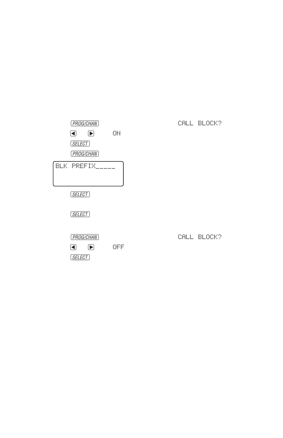 Caller id operation, Call block | AT&T 8243 User Manual | Page 20 / 25