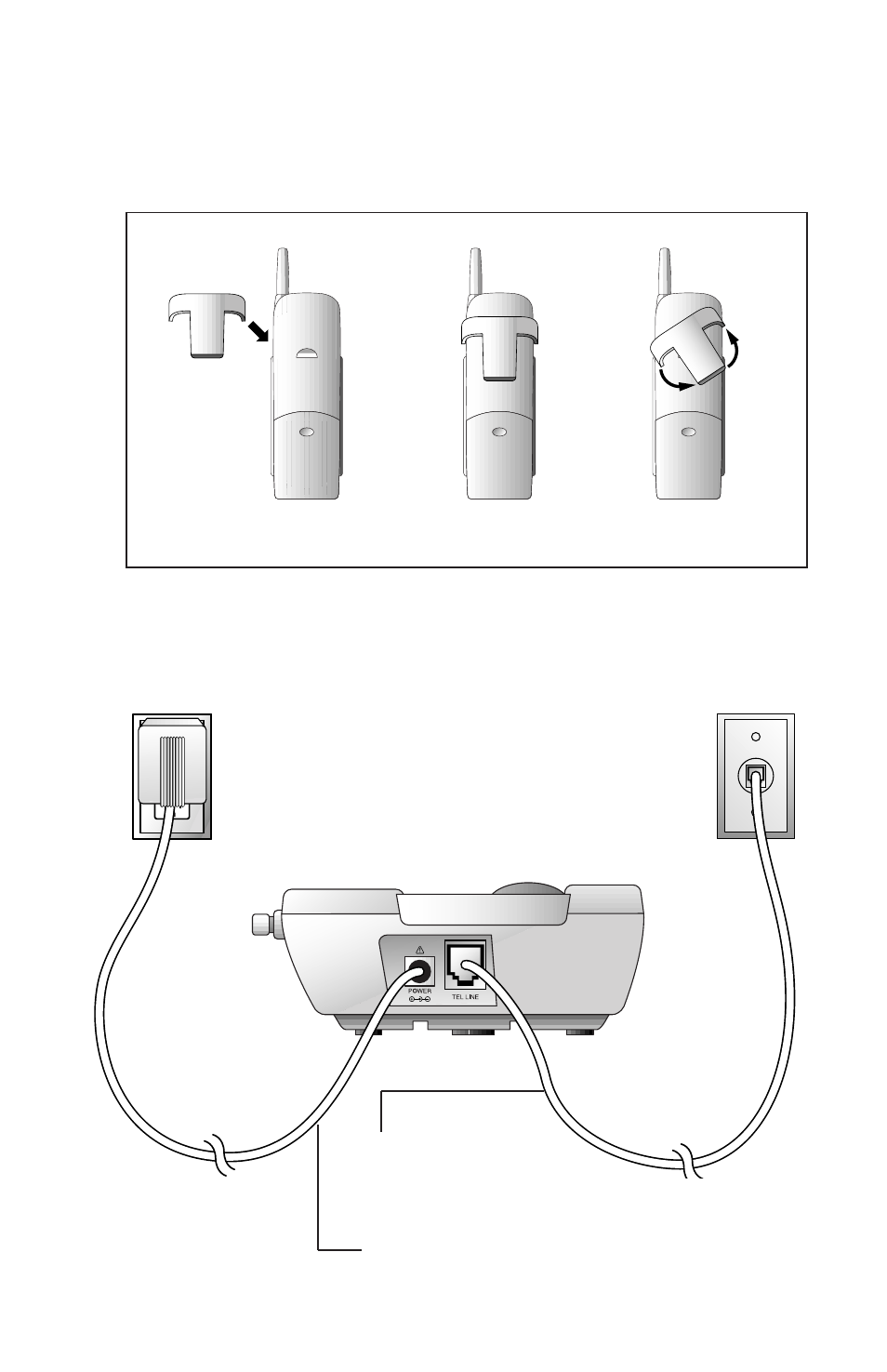 Installation, Table/desk installation | AT&T 8243 User Manual | Page 6 / 25