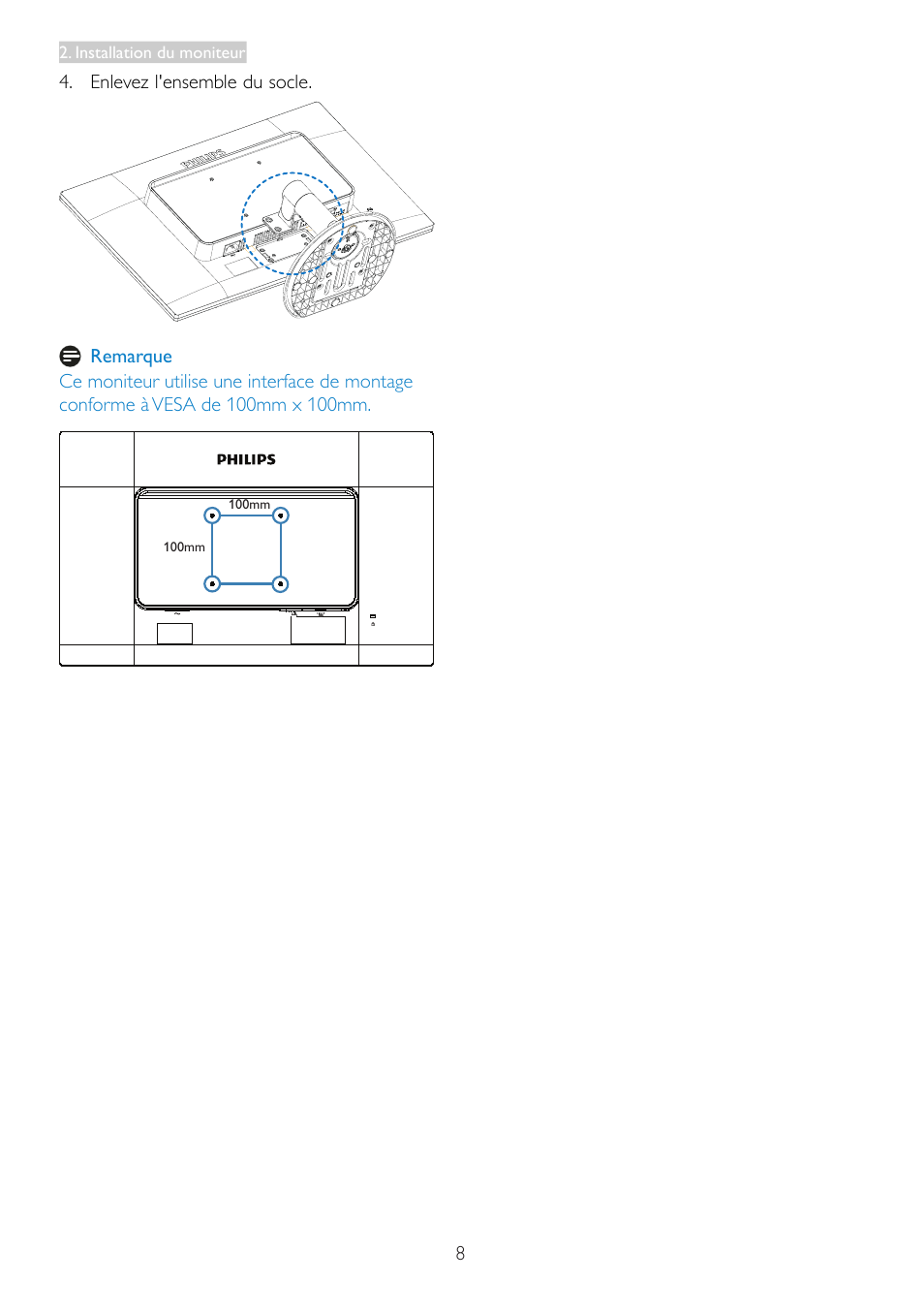 Philips Moniteur LCD User Manual | Page 10 / 40