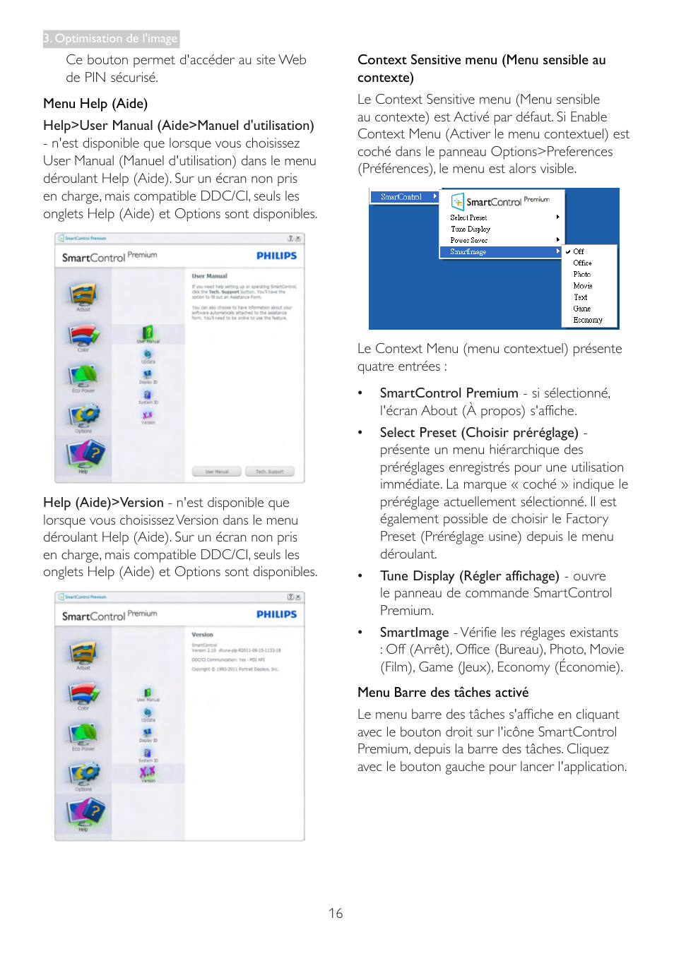 Philips Moniteur LCD User Manual | Page 18 / 40