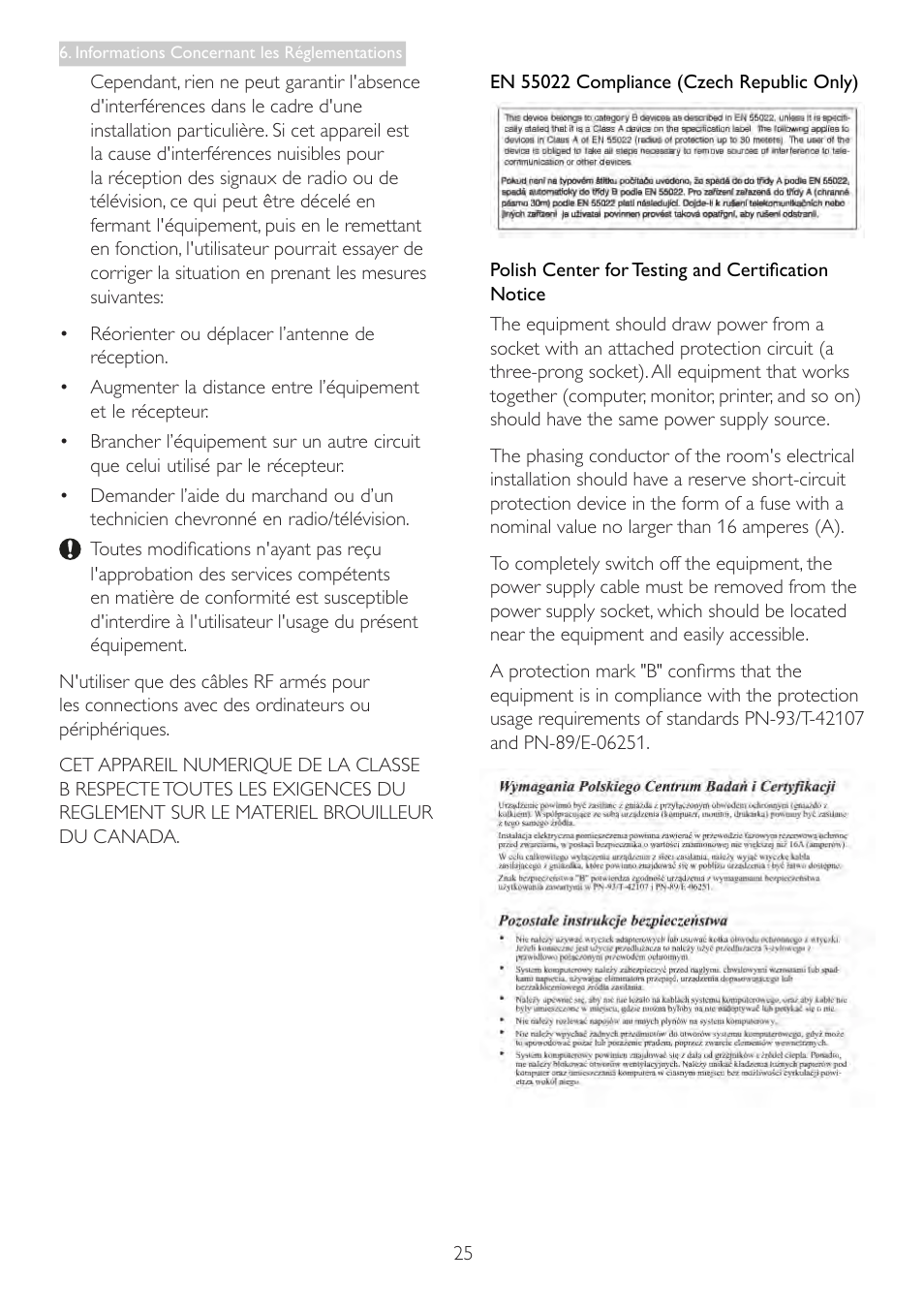 Philips Moniteur LCD User Manual | Page 27 / 40