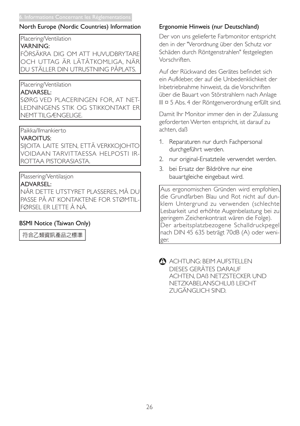 Philips Moniteur LCD User Manual | Page 28 / 40