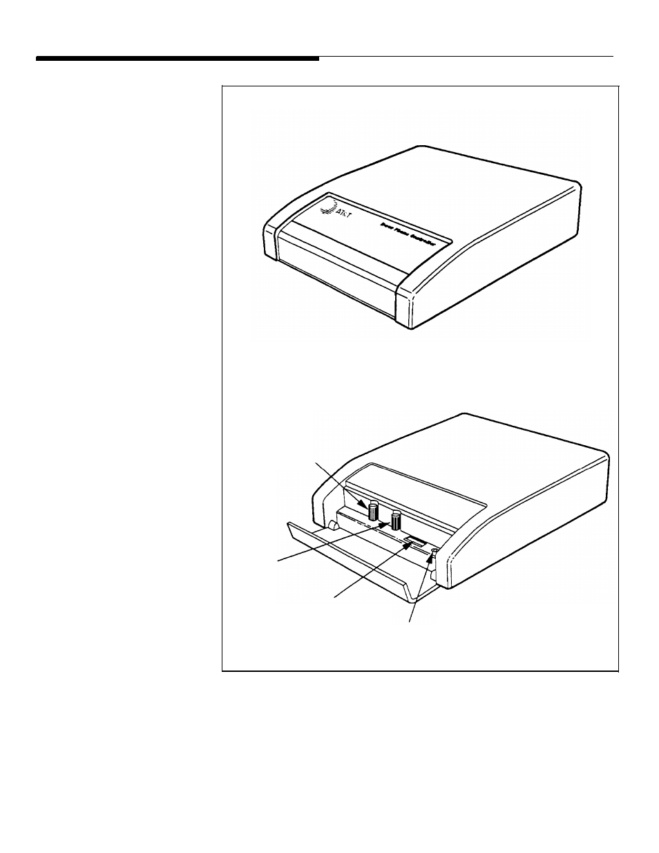 Front view of the at&t door phone controller, And control panel | AT&T Door Phone Controller User Manual | Page 15 / 98