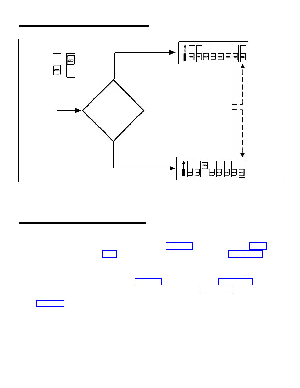 Installation, Controller front panel (see figure 4-1), Use the flow chart in figure | 1 to properly set the dip, Switch as shown in figure 4-1 | AT&T Door Phone Controller User Manual | Page 50 / 98