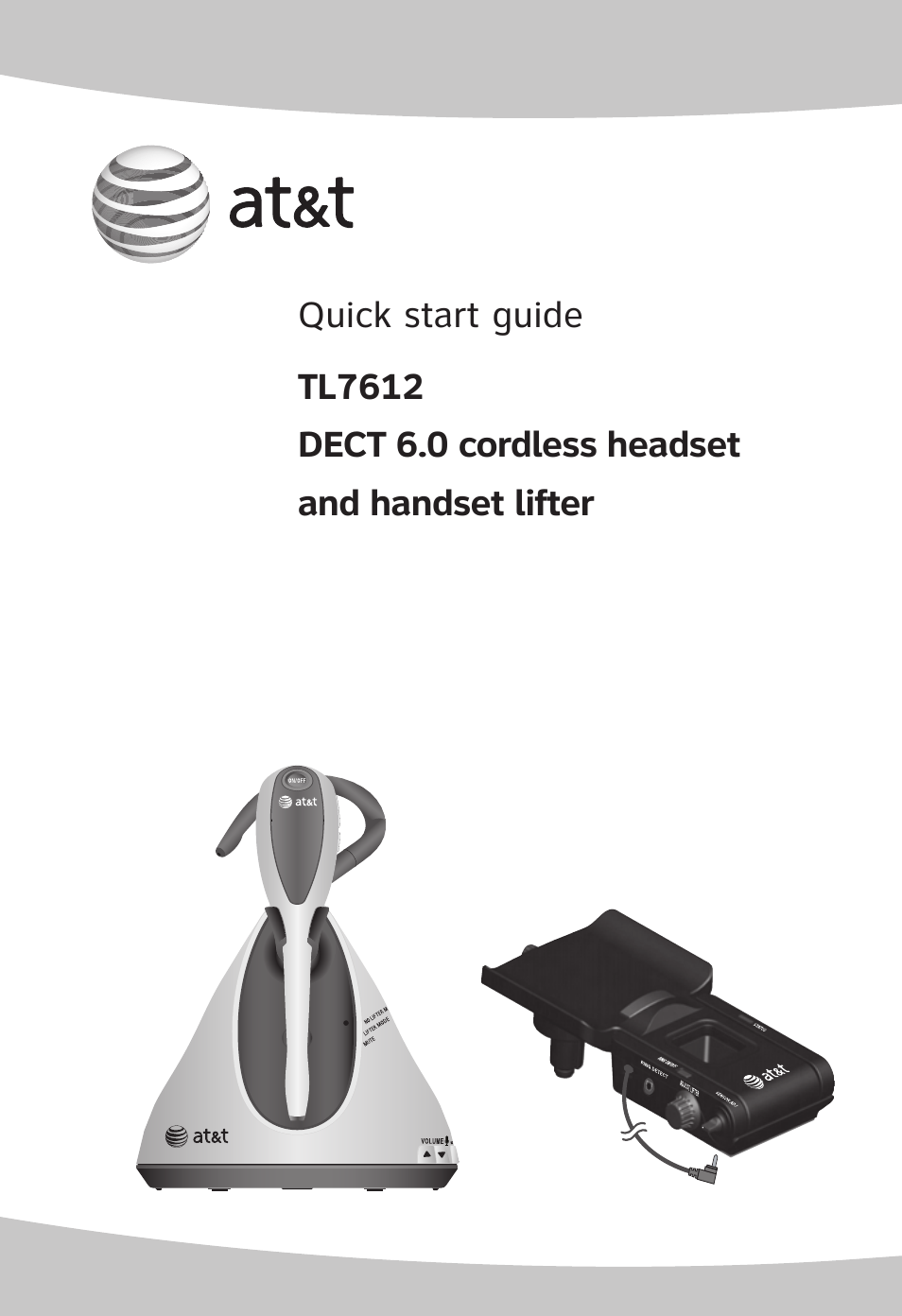 AT&T TL7612 User Manual | 30 pages