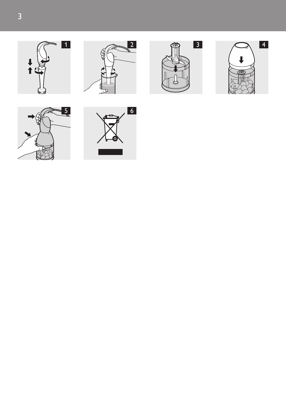 Philips Daily Collection Mixeur plongeant User Manual | Page 3 / 66
