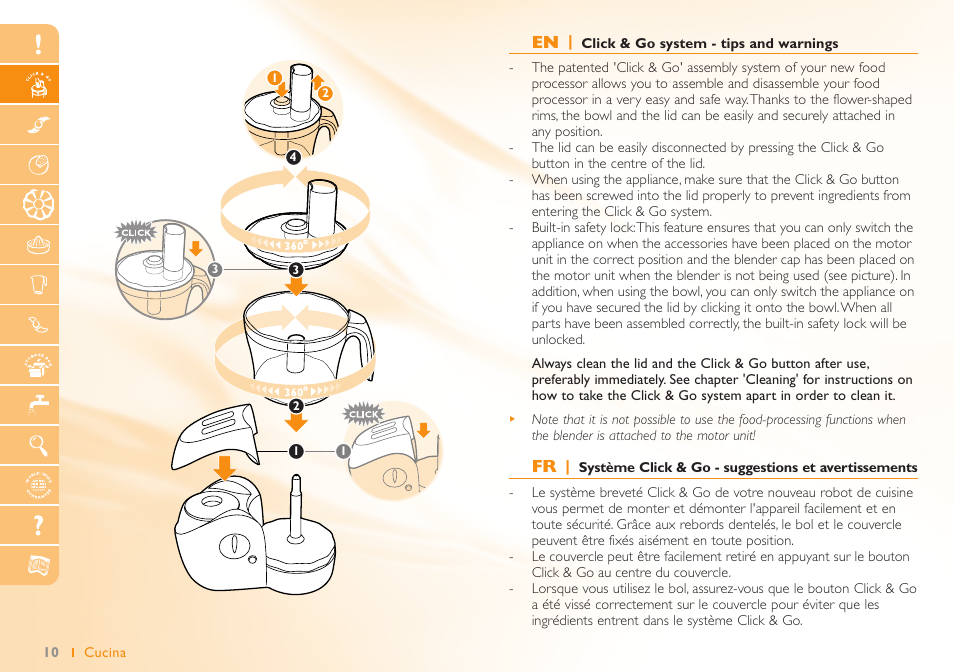 Philips Robot de cuisine User Manual | Page 10 / 52