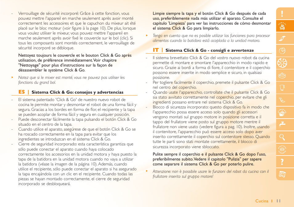 Philips Robot de cuisine User Manual | Page 11 / 52