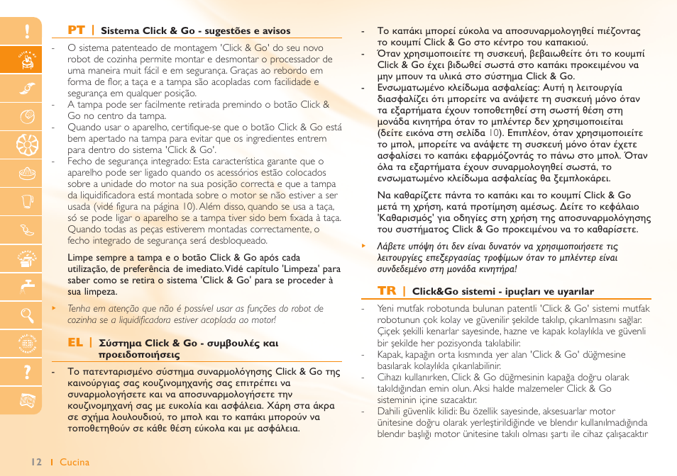 Philips Robot de cuisine User Manual | Page 12 / 52