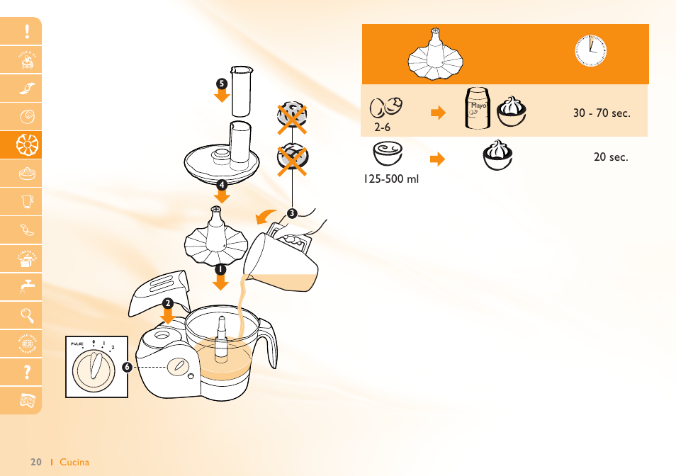 Philips Robot de cuisine User Manual | Page 20 / 52