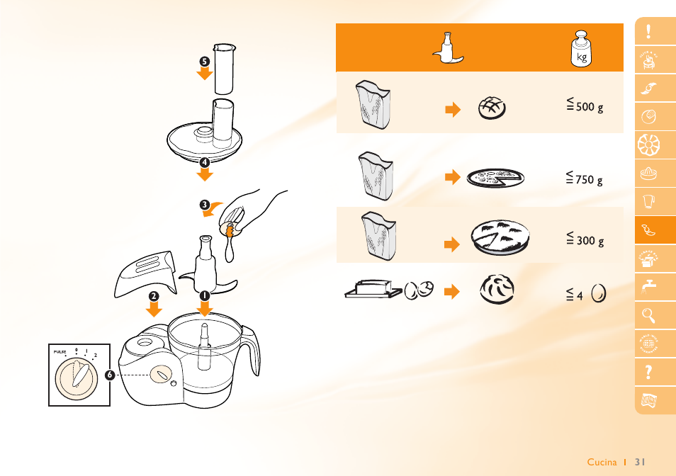 Philips Robot de cuisine User Manual | Page 31 / 52