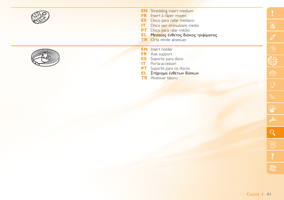 Philips Robot de cuisine User Manual | Page 41 / 52